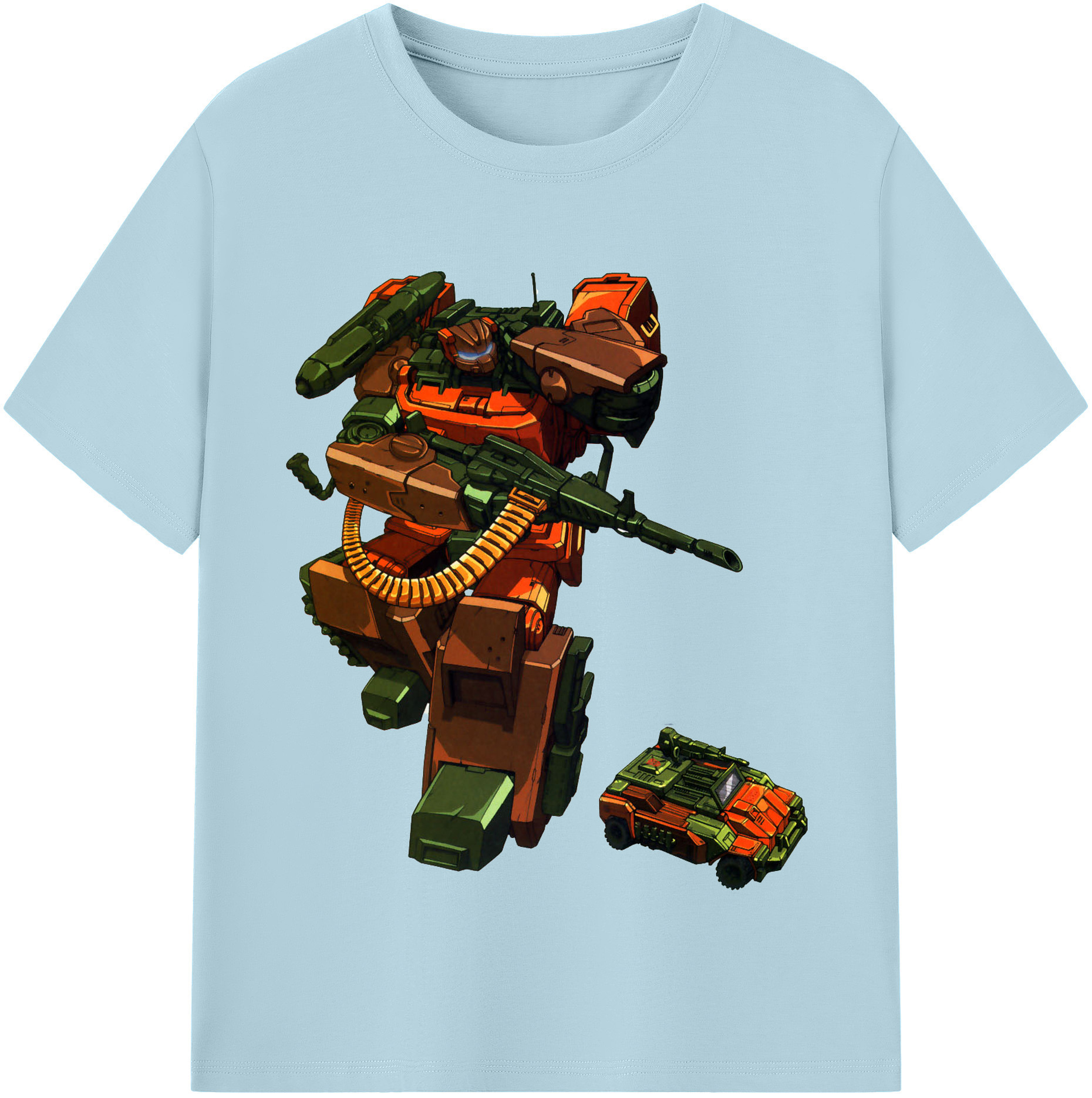 （画像用）  綿100％半袖Tシャツ（フロントプリント）